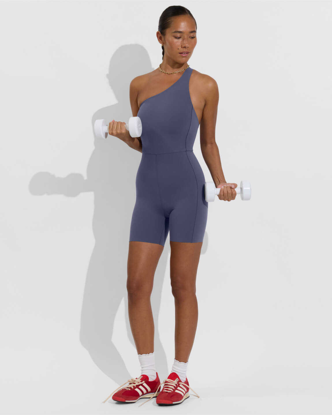 Shoreline Playsuit 5" - Varsity (Size S)