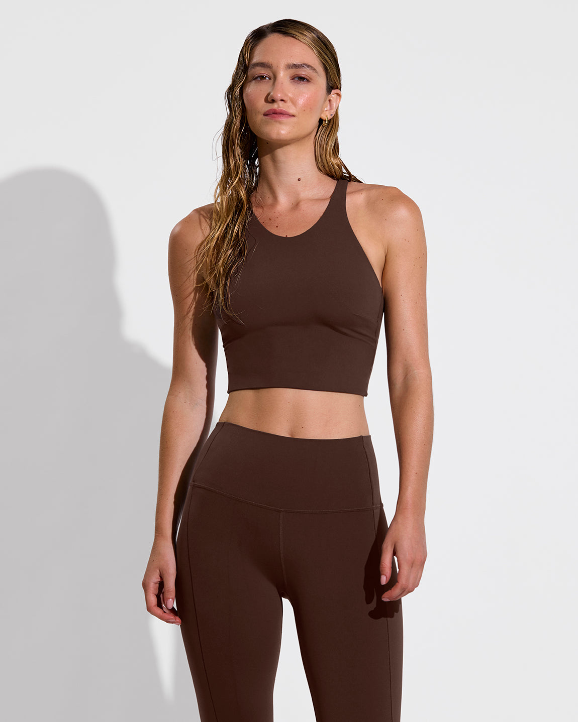 Super Flex Tank + Super Moves Tight - Cold Brew (Size S)
