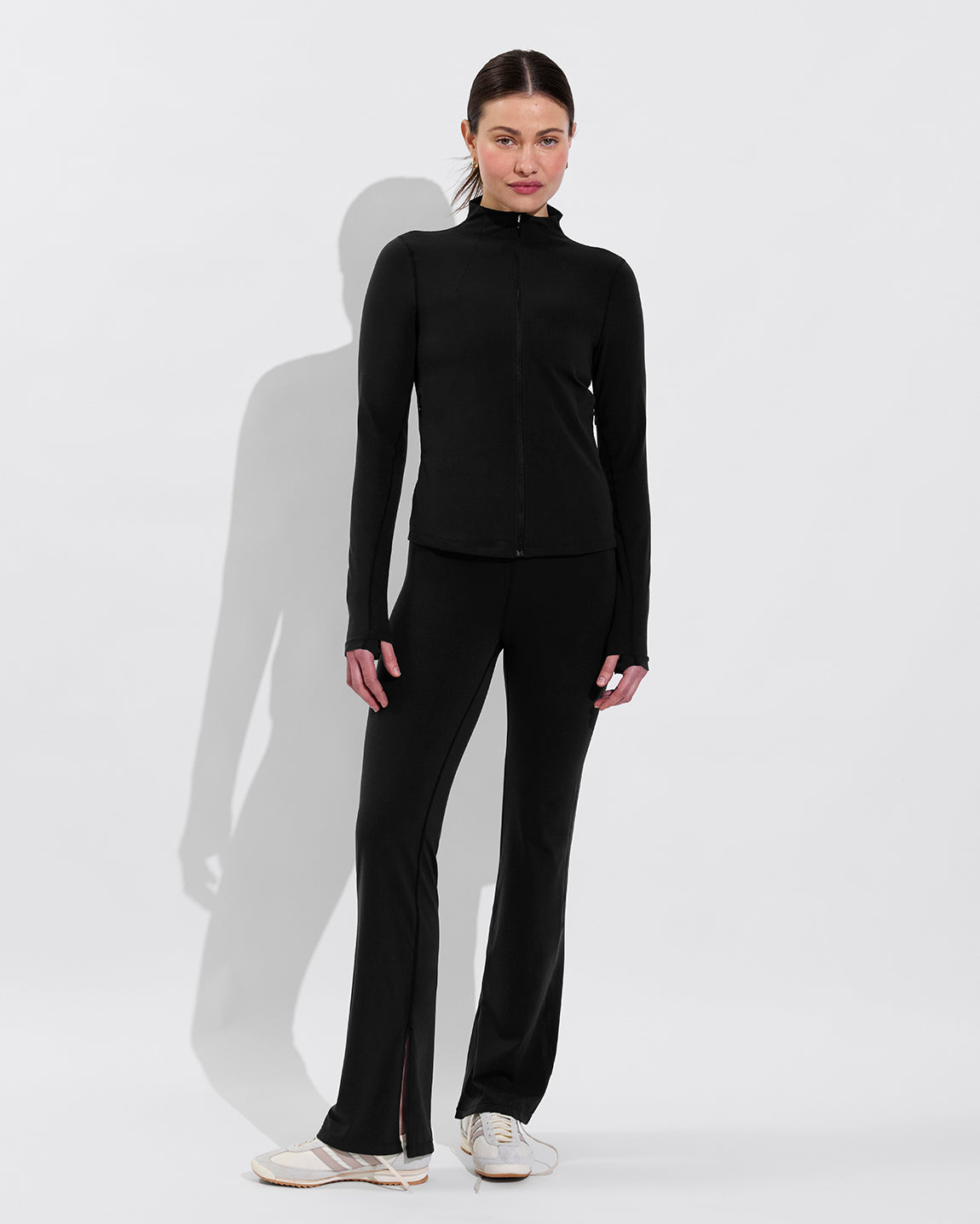 Super Moves Jacket + Kick It Pant- Jet (Size S)