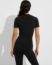 Super Moves SS Tee + Super Moves Tight - Jet (Size S)
