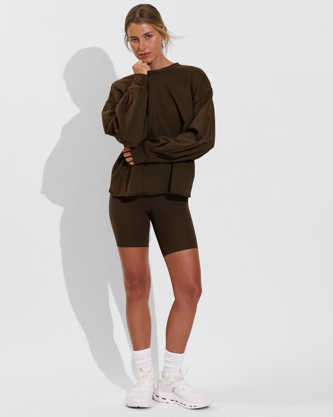 Field Day Sweatshirt  + Super Moves Short 7" *Rib - Cold Brew (Size S)