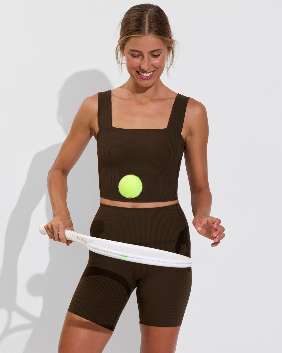 Frame Tank *Rib + Super Moves Short 7" *Rib - Cold Brew (Size S)