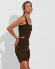 Frame Tank *Rib + Super Moves Short 7" *Rib - Cold Brew (Size S)