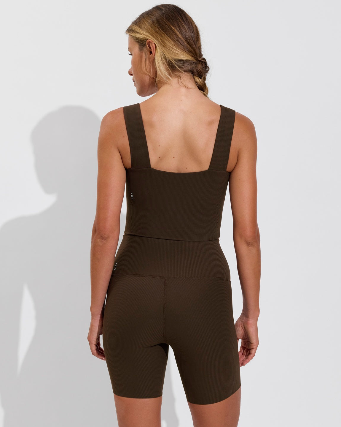 Frame Tank *Rib + Super Moves Short 7" *Rib - Cold Brew (Size S)