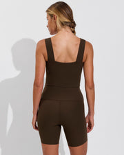 Frame Tank *Rib + Super Moves Short 7" *Rib - Cold Brew (Size S)