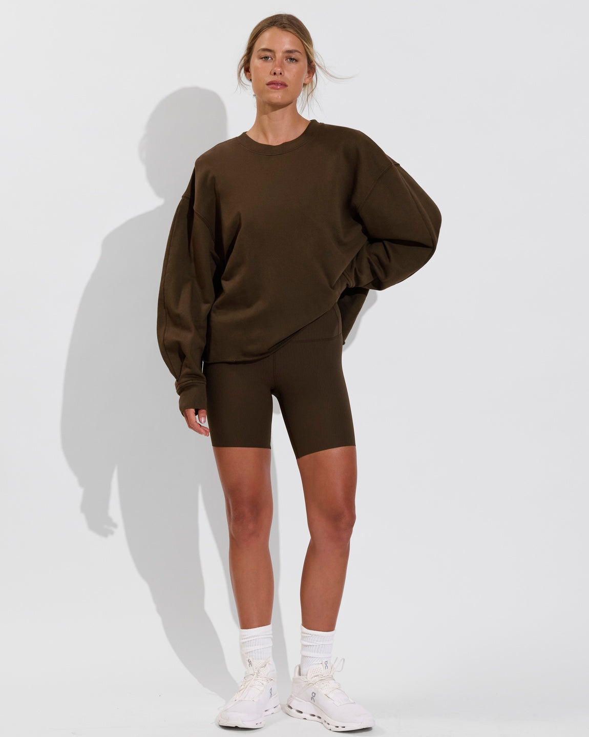 Field Day Sweatshirt  + Super Moves Short 7" *Rib - Cold Brew (Size S)