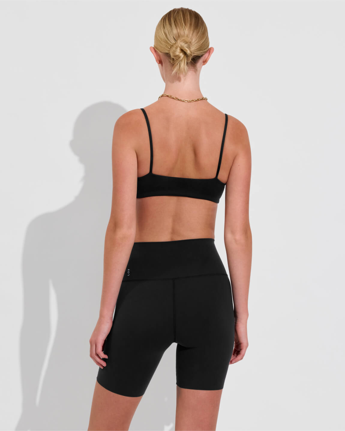 Pool Days Top + Super Moves Short 7" - Jet (Size S)