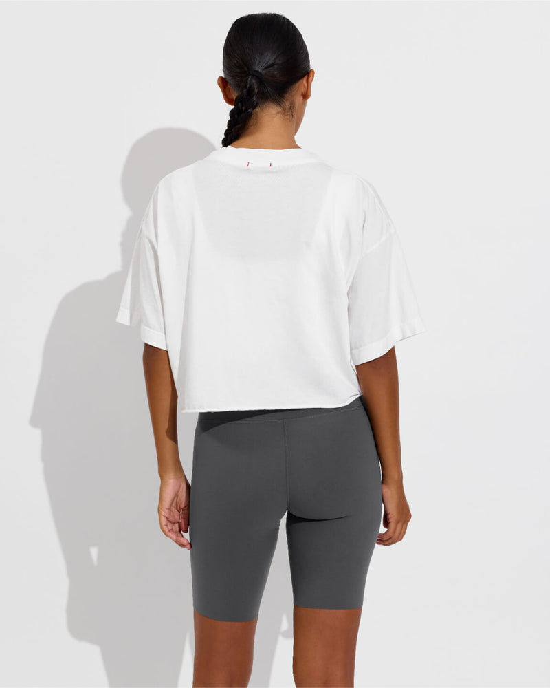 Swell Tee - Coconut (Size S/M) + Super Moves Short 9" - Eclipse (Size S)