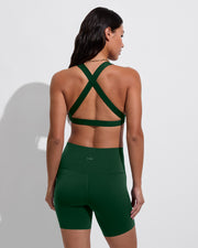 La Crosse Top + Super Moves Short 5" - Palm (Size S)