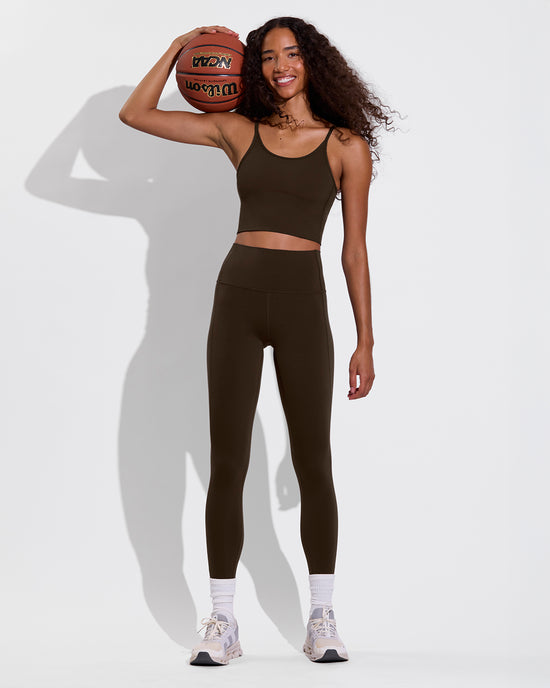 Barre Tank + Super Moves Tight - Cold Brew (Size S)