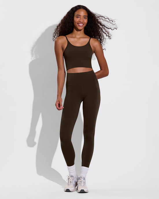 Barre Tank + Super Moves Tight - Cold Brew (Size S)