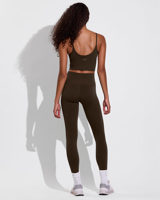 Barre Tank + Super Moves Tight - Cold Brew (Size S)