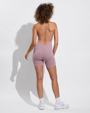 Weekender Playsuit 5" - Mauve It Mauve It (Size S)