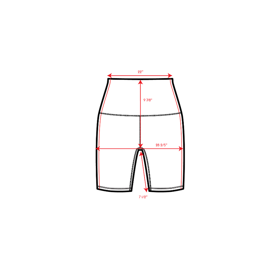 All Star Short Long Measurements