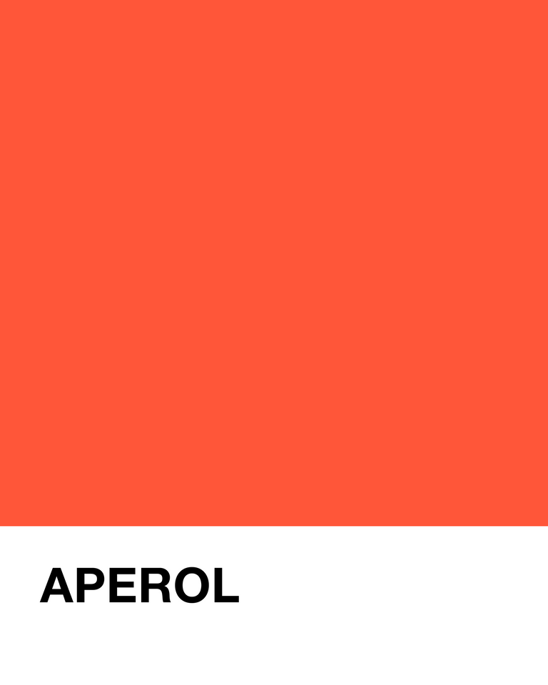 Aperol Pantone