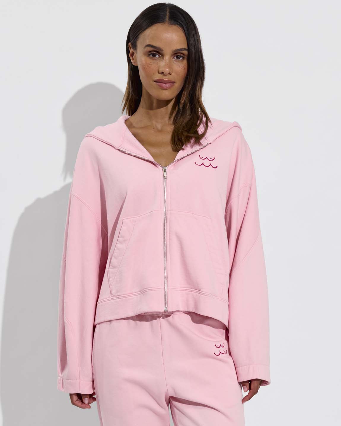 Beach Side Hoodie + Sports & Rec Jogger *Check Yourself - Delight / Hot (Size S) 