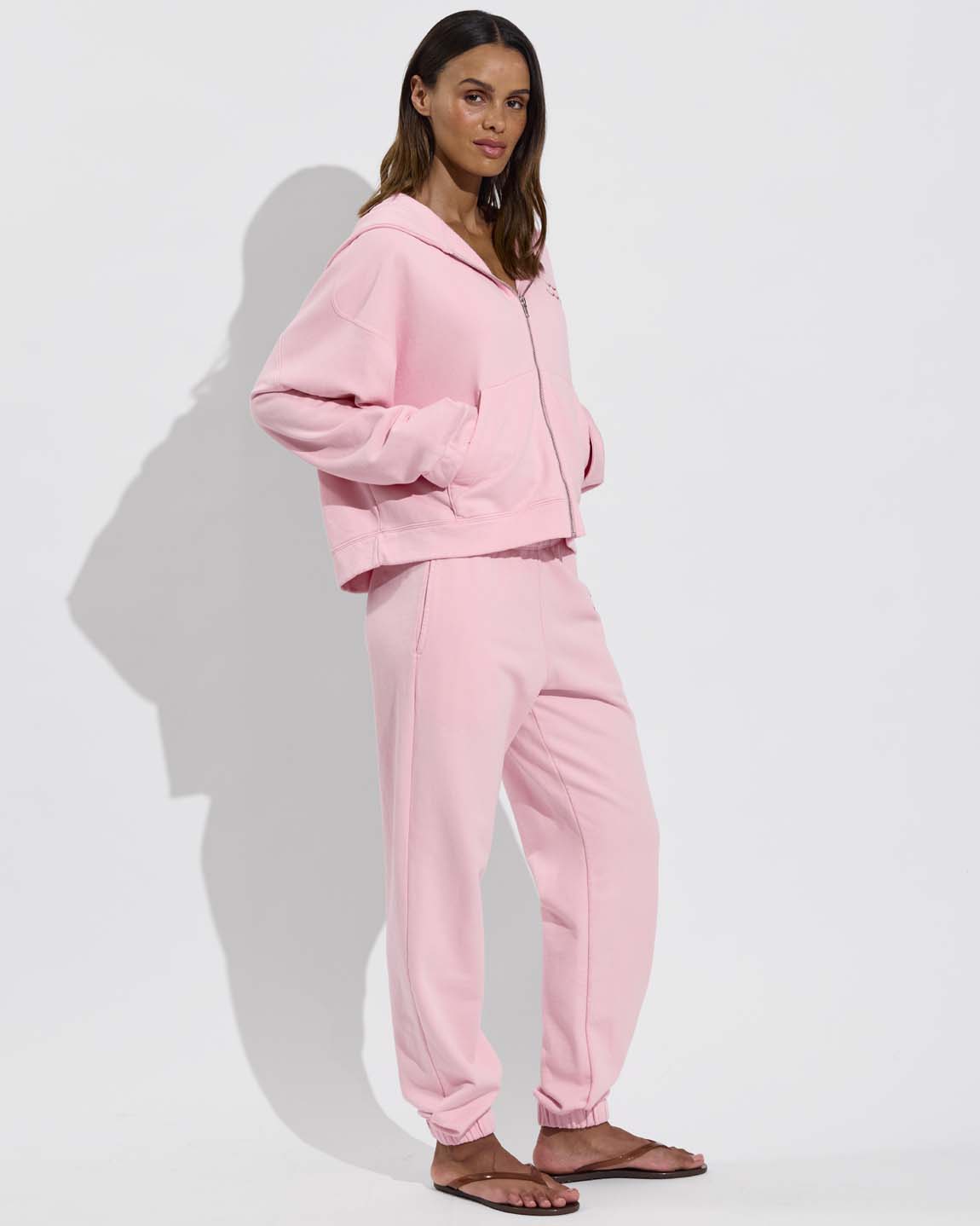 Beach Side Hoodie + Sports & Rec Jogger *Check Yourself - Delight / Hot (Size S) 