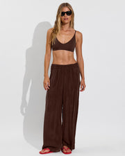 Sunday Top + Day Trip Pant - Cold Brew (Size S)