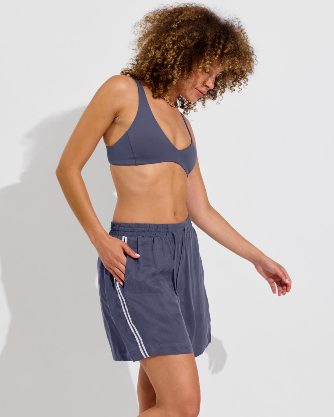 Plunge Top + Lay Up Short - Varsity (Size S)