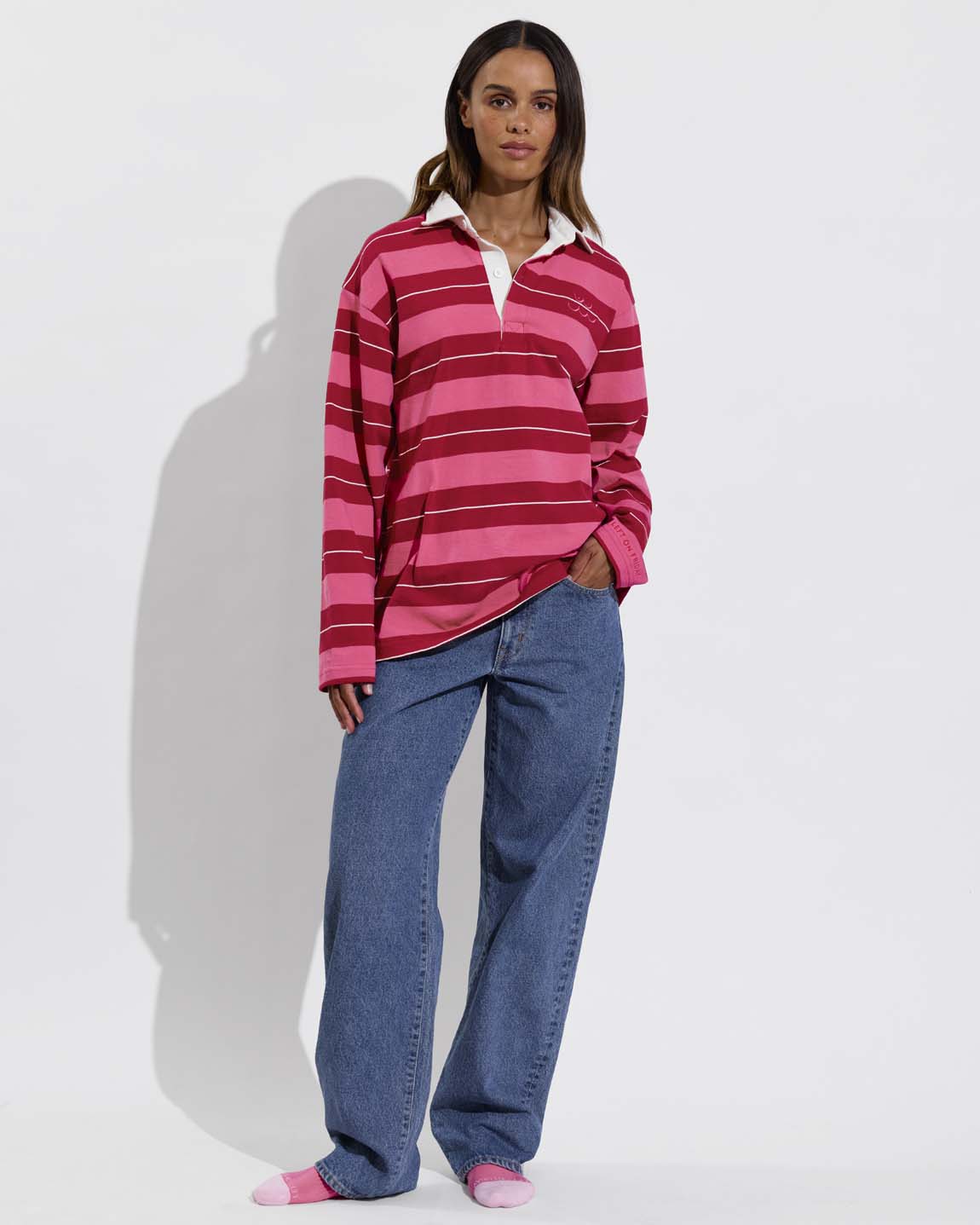 League Shirt *Check Yourself (Size S/M) + Tracky Sock *Check Yourself