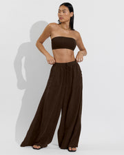 Tubular Top + Playaway Pant - Cold Brew (Size S)