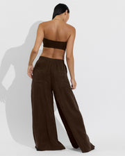 Tubular Top + Playaway Pant - Cold Brew (Size S)