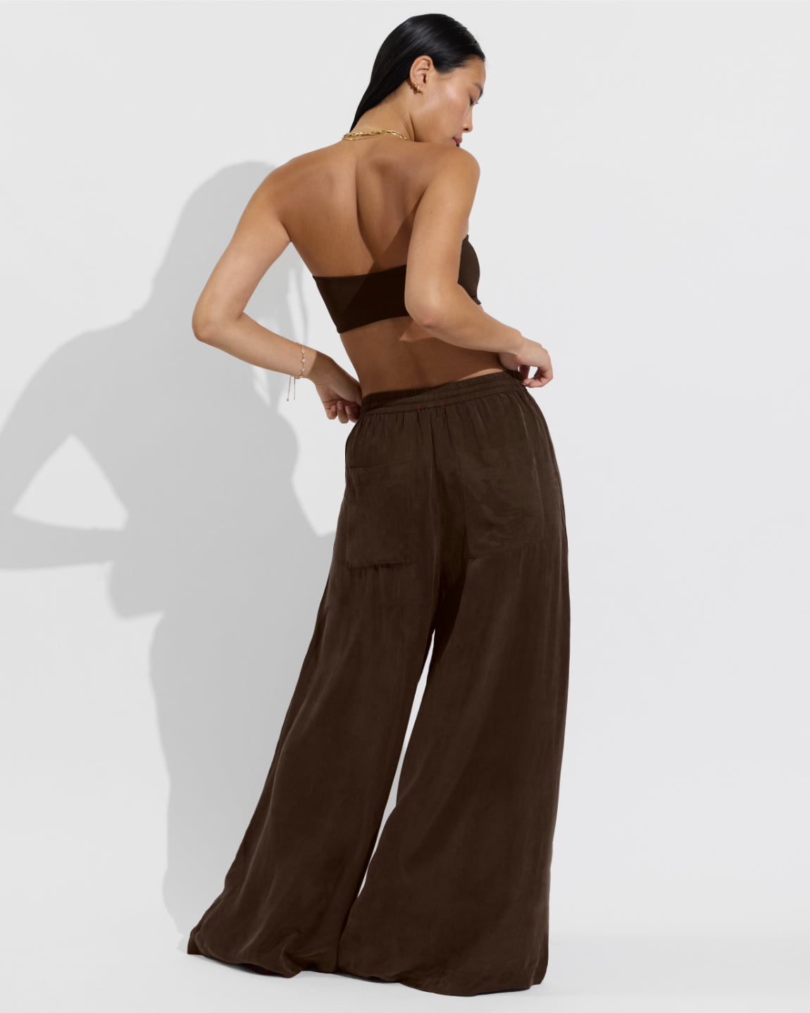 Tubular Top + Playaway Pant - Cold Brew (Size S)