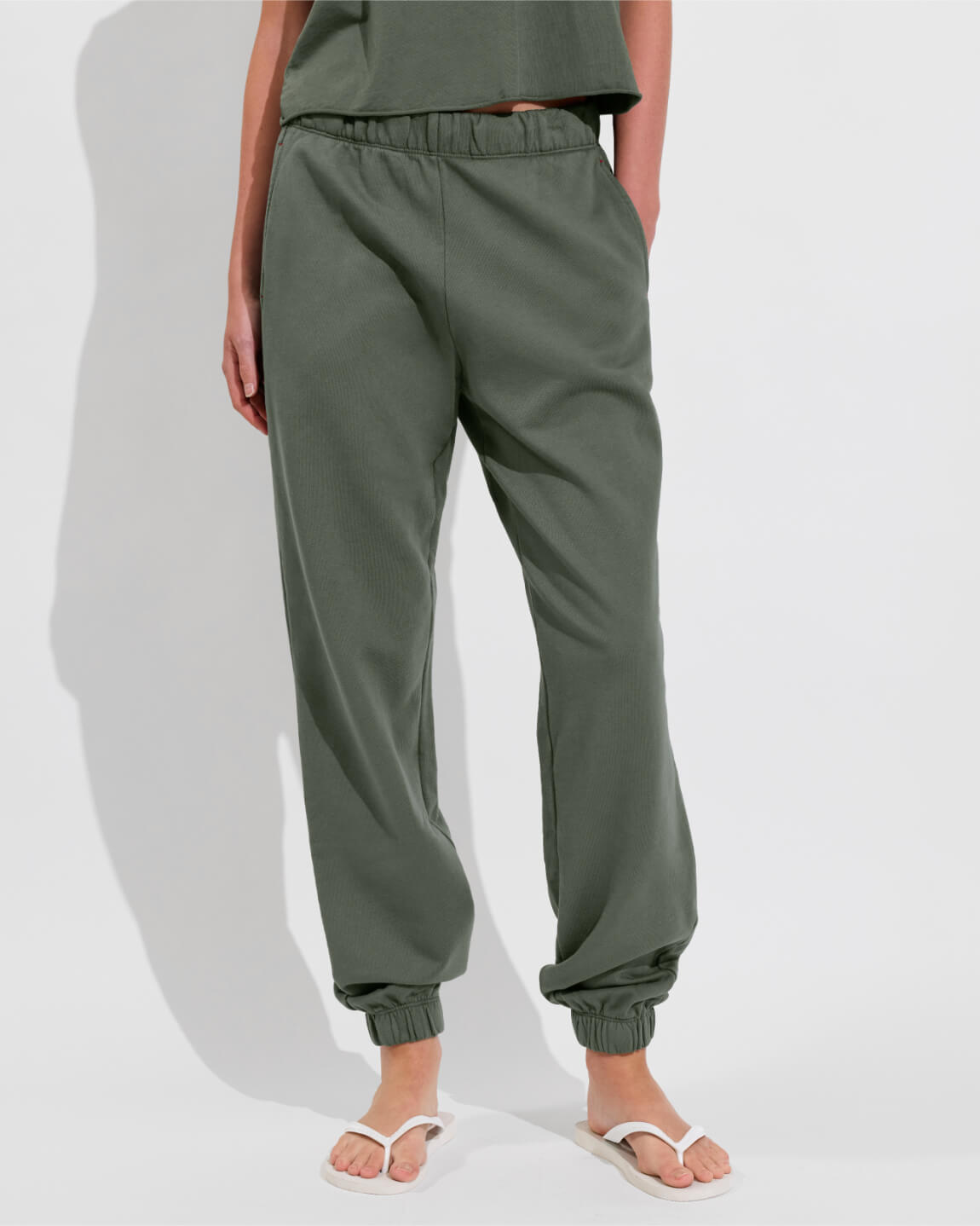 Swell Tank + Sports & Rec Jogger - Agave (Size S)