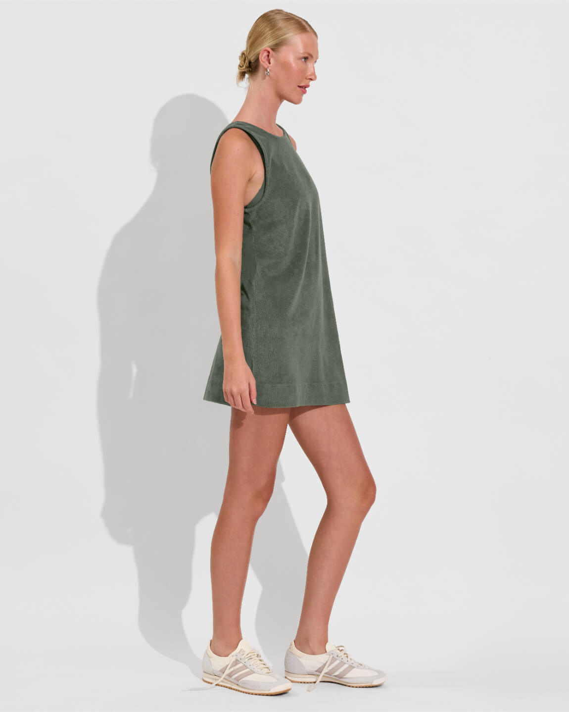 Towel To Go Dress - Agave (Size S)