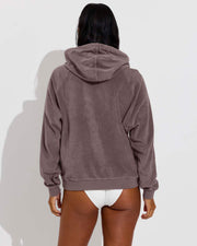Towel To Go Hoodie - Stormy + Shoreline Suit - Coconut (Size S)