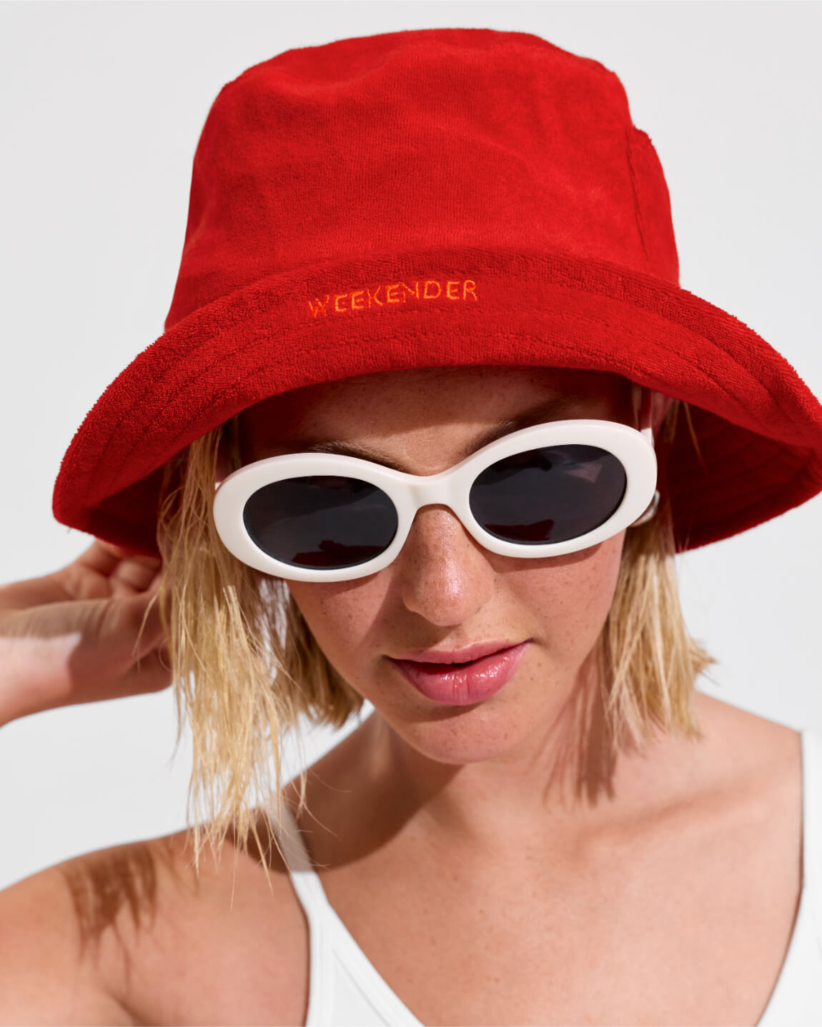 Towel To Go Hat - Sweet Chili Heat (Size S/M)