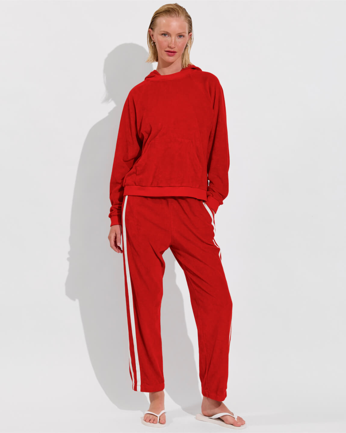 Towel To Go Hoodie (Size S/M) + Towel To Go Jogger - Sweet Chili Heat (Size S)