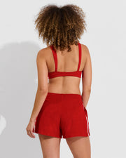 La Plage Top + Towel To Go Short - Sweet Chili Heat (Size S)