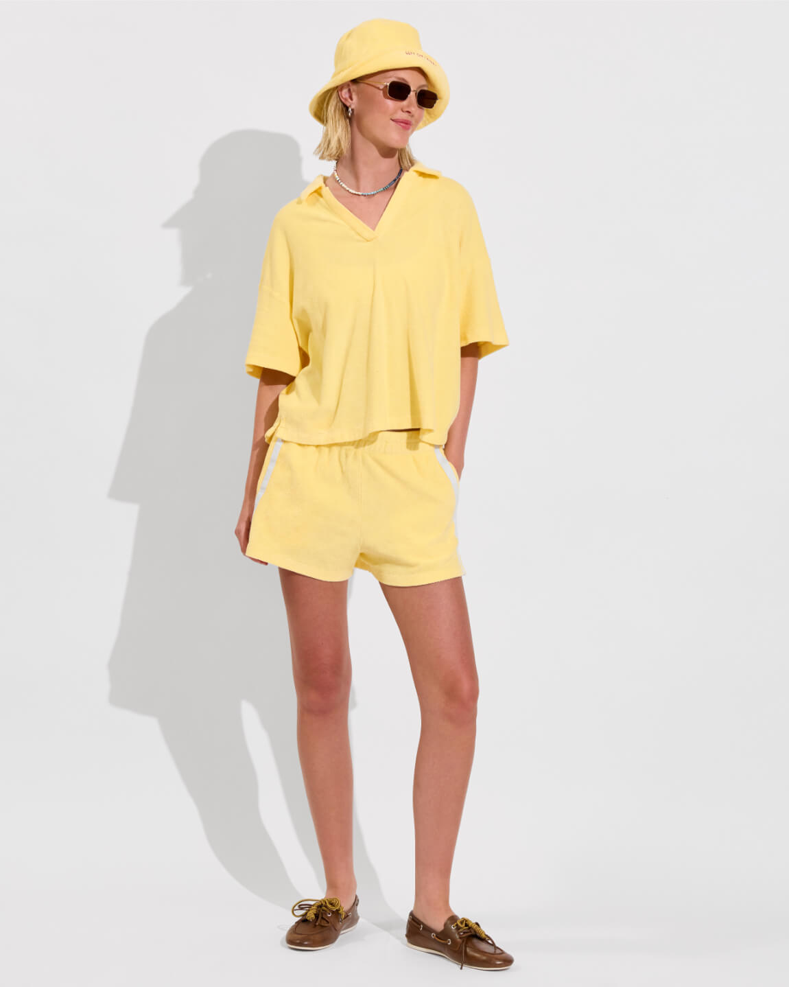 Towel To Go Top (Size S/M) + Towel To Go Short (Size S) + Towel To Go Hat - Melt (Size S/M)