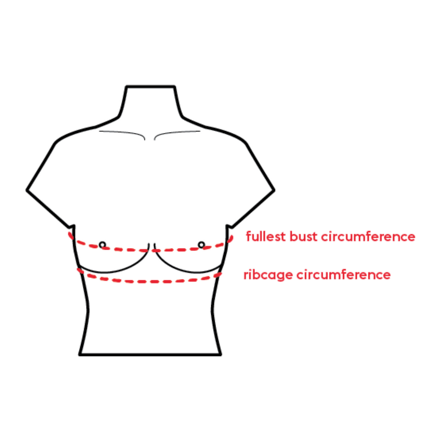 Big Boob Measurements chart
