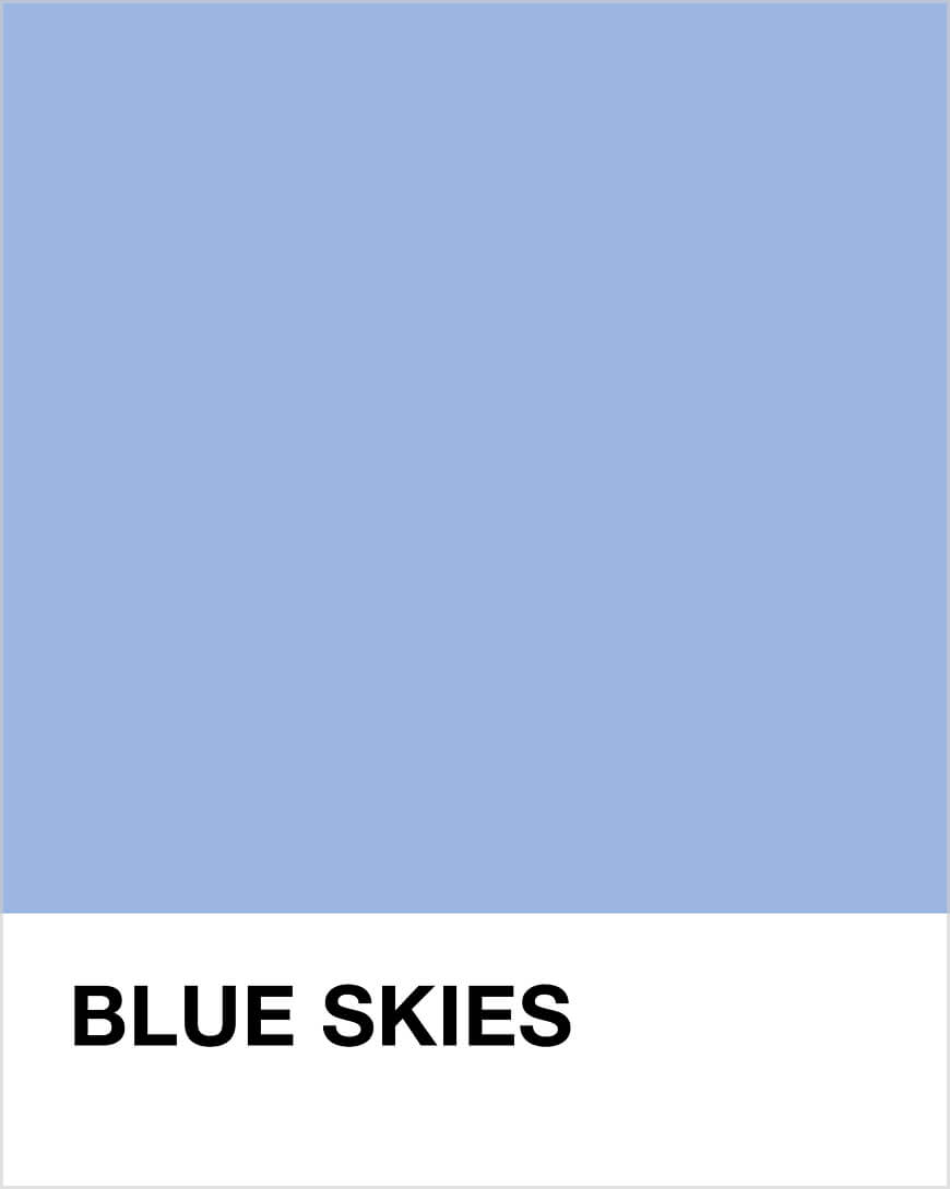 Blue Skies Pantone