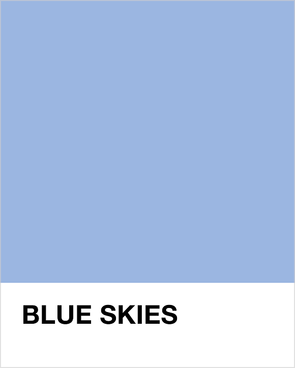 Blue Skies Pantone