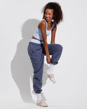 Frame Top - Blue Skies + Sports & Rec Jogger - Varsity (Size S) 