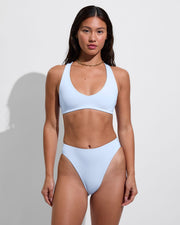 La Crosse Top + Super Hi Hi Bottom - Blue Skies (Size S)