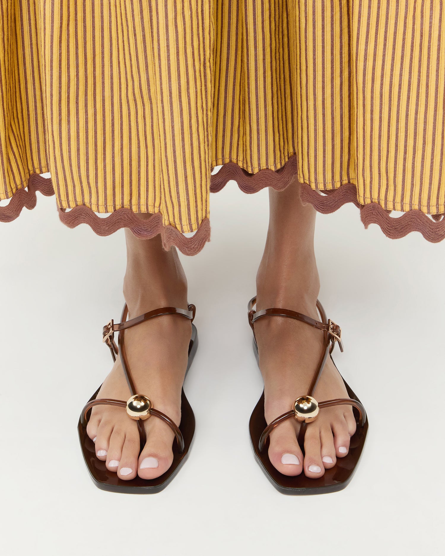 Dana Jelly Sandal - Cold Brew