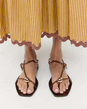 Dana Jelly Sandal - Cold Brew