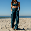 Sunday Top + Day Trip Pant - Deep End (Size S)