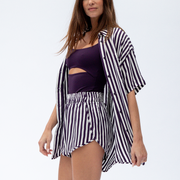 Day Trip Button Down + Day Trip Short - Legend / Coconut + Peak Suit - Legend (Size S)