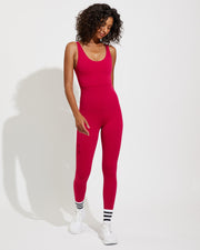 Double Scoop Playsuit 27" - Pepper