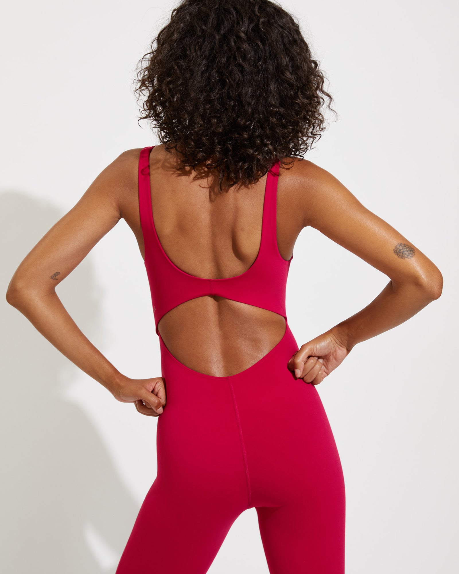 Double Scoop Playsuit 27" - Pepper