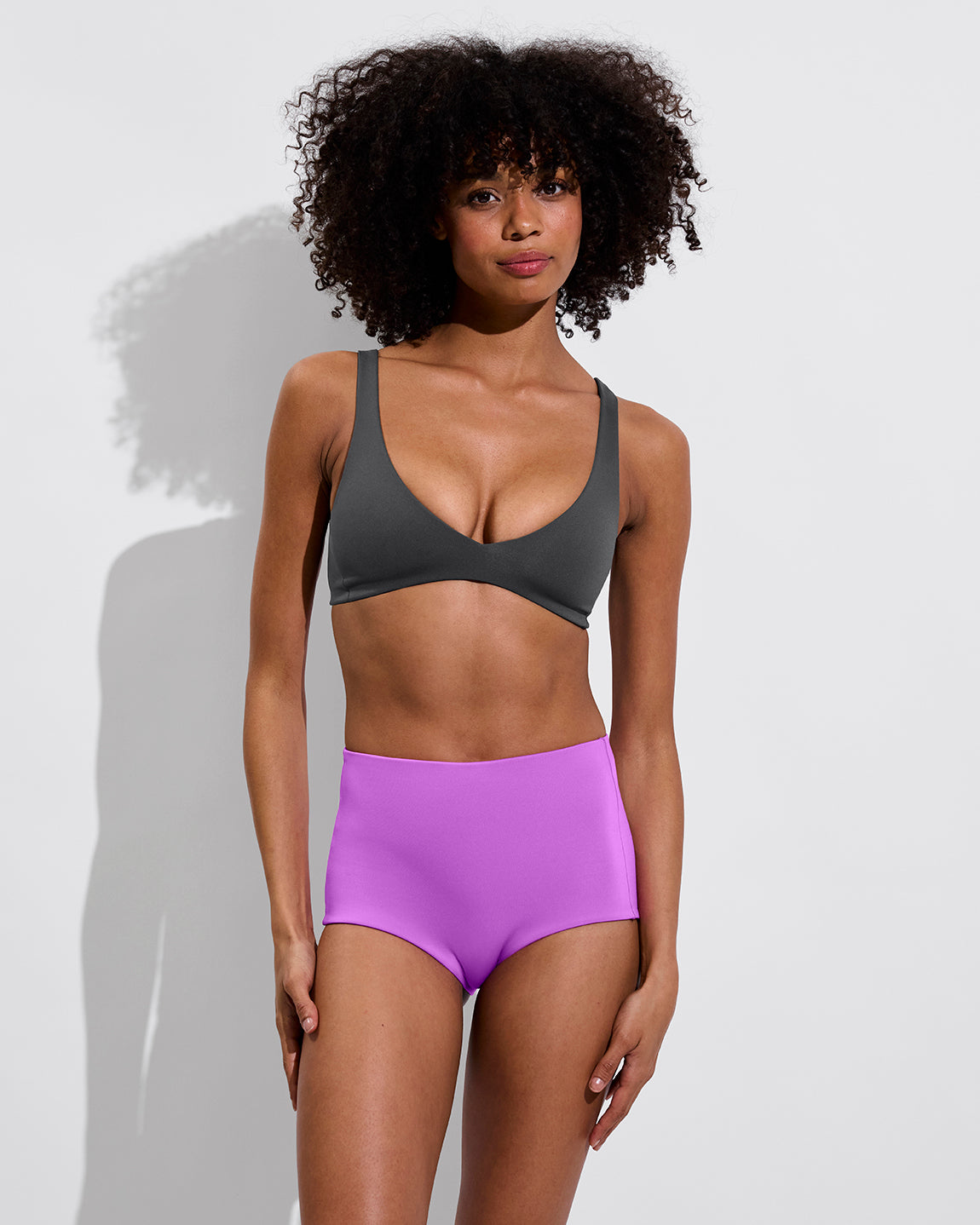 Plunge Top - Eclipse + Barrel Bottom - Punch (Size S)