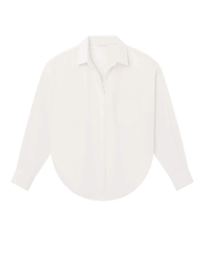 Port Button Down in Coconut