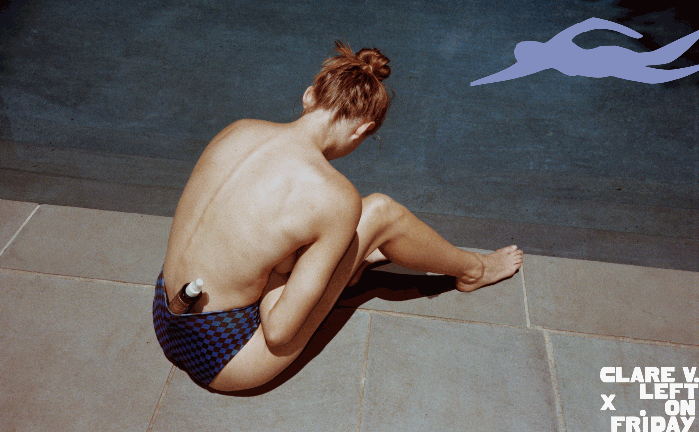 Clare V x LOF collab Hi Tide Bottom - Check it: First Place / Cold Brew