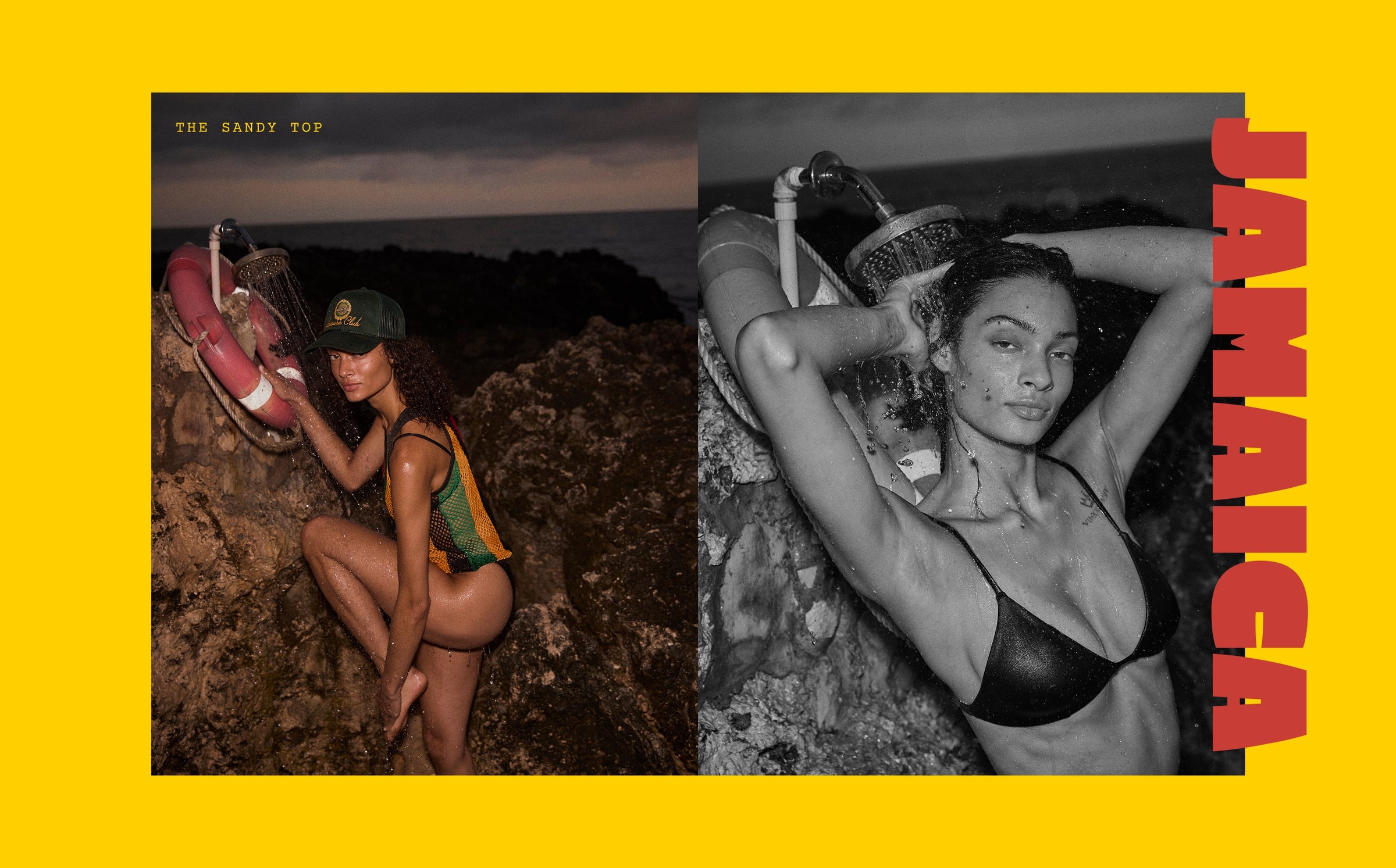 Sandy Top in Jet Jamaica Edit