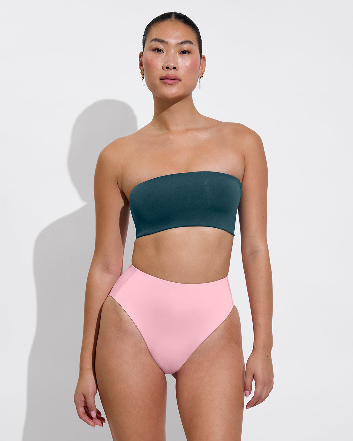 Tubular Top - Deep End + Hi Hi Bottom - Delight (Size S)